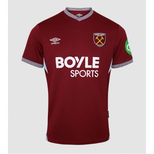 West Ham United Jarrod Bowen #20 Replik Heimtrikot 2025-26 Kurzarm West Ham United Jarrod Bowen #20 Replik Heimtrikot 2025-26 Kurzarm
